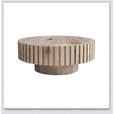 Table basse moderne et minimaliste moderne avec texture en bois naturel, stable et durable pour une esthétique améliorée dans les salons, les salles d'étude et les bureaux.