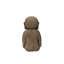 Jizo japonais avec bol assis Lucky lucky