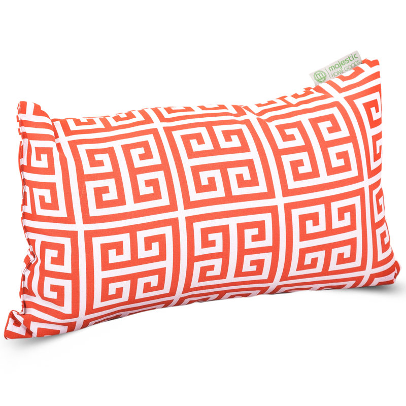 Coussin Towers, Orange, Rectangulaire, Hauteur (18 po) x largeur (20 po)