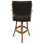 Tabouret de bar pivotant en bois Miriam-63544599-63544606