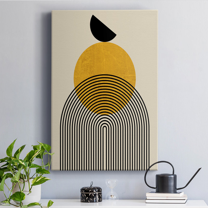 Golden Arches - Wrapped Canvas Print