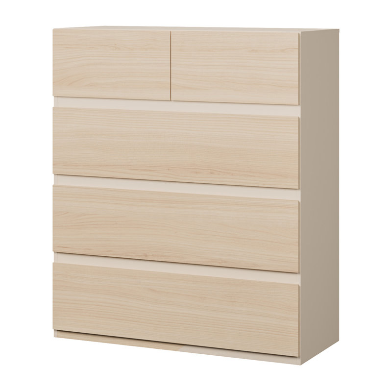 PANOPTIK 99.9 cm W Chest of 5 Drawers
