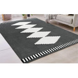 Polyester round machine grey white back roll up carpet