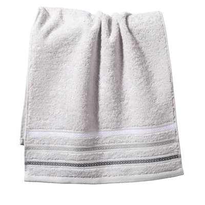 Soft Absorbent Quick Dry Face Towel, Lint Free Hand Towel And Facial Washcloth For Daily Home Use, 13x27.6in Gray