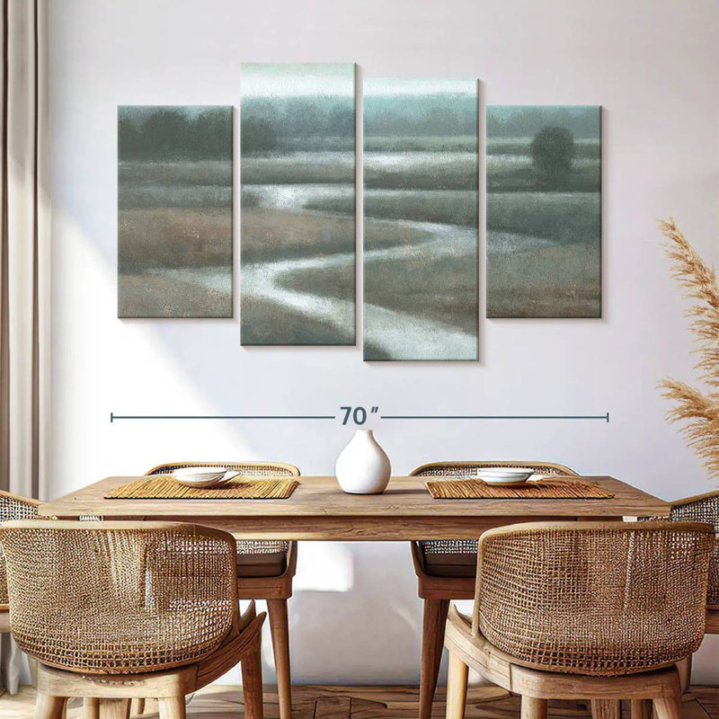 Alvord Meandering Stream, 42" H x 68" W