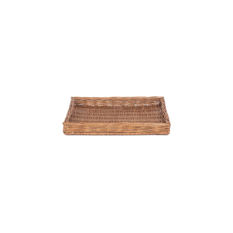 Ontario Flat Wicker Storage Tray