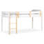 Marchmain European Single (90 x 200 cm) Solid Wood Loft Bed