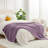  Heather Knit Throw Reversible Throw Blanket Soft Feather Yarn Blanket For Sofa, Bed, Gift-109868407-111798990