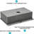 28 Inch Topmount Stainless Steel Sink - 18 Gauge, And Modern, Brushed Nickel, Single Bowl Basin Drop In Easy To Maintain,-121646110
