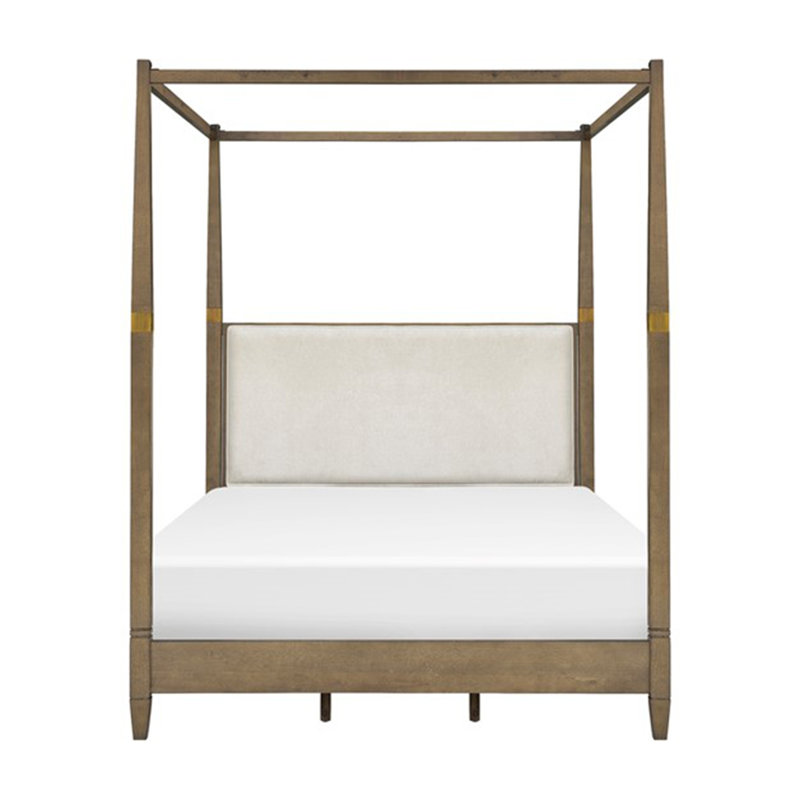 Canopy Bed Queen Brown See Below