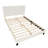 3D Upholstered Platform Bed In - Relaxing Sleep Adjustable Headboard Full Size No Box Spring Comfortable And-180424626