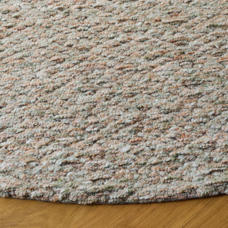Tapis d'intérieur performance tissé à la main Harvest, Rond 6 pi
