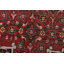 Tapis oriental rétro en laine rouge noué à la main 4 pi 7 po x 9 pi 5 po Tribal