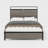 Bed Frame Queen Size, Platform Bed Frame With Storage LED Light Headboard And 2 USB, No Noise,No Spring Mattress Required And Simple Assembly Tools-62995120