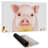 Chic pig - 14.00"x24.25" Desk mat