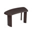Evo Effect Office Desk with Curved Panel Leg-509346317