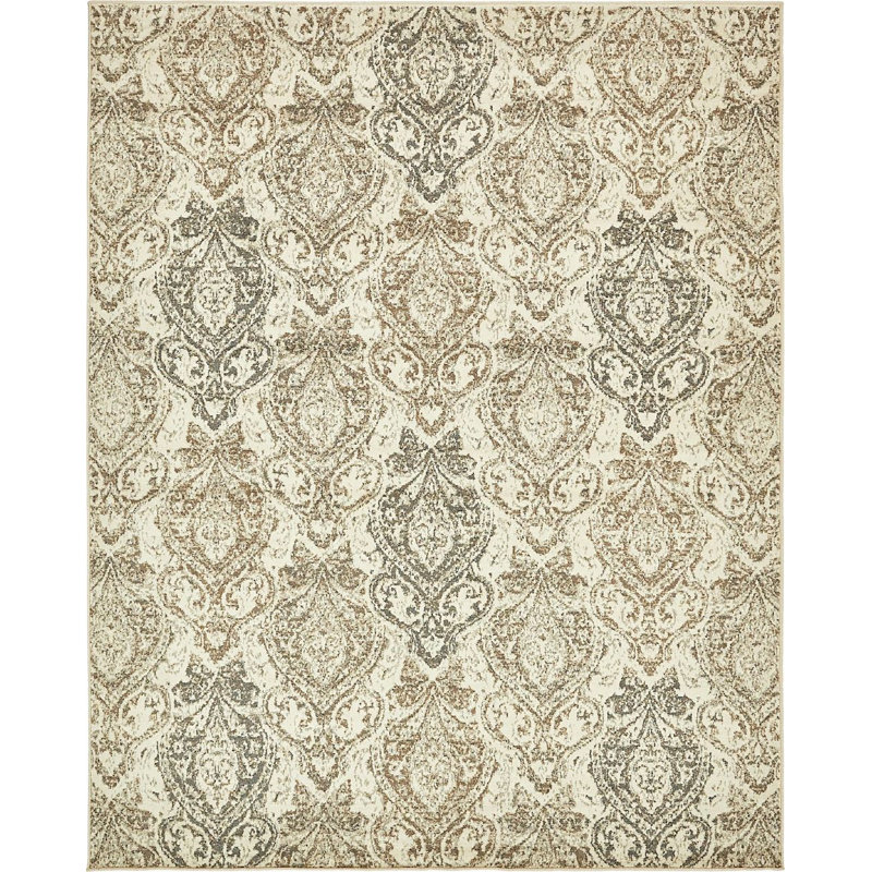 Tapis beige / brun Tobitha Southwestern, Rectangle 8 pi x 10 pi