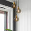 3 - Light Yellow Brass Pendant-817562710