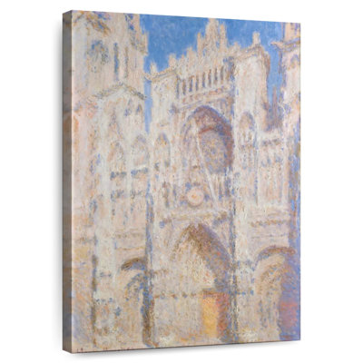 Adella Rouen Cathedral The Portal Sunlight 1894