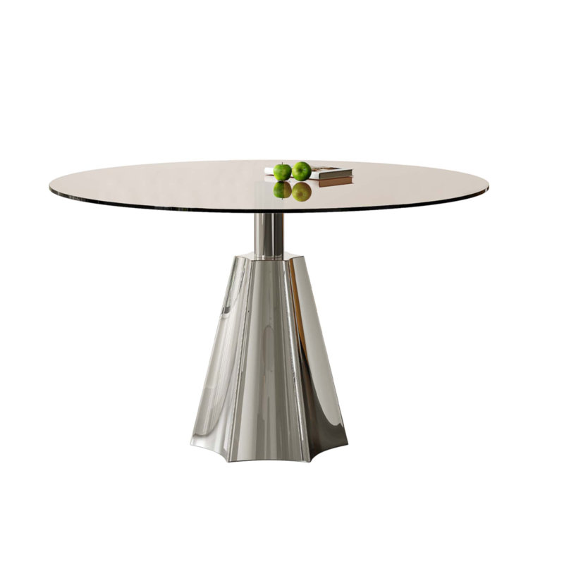 Compact 35" Round Dining Table