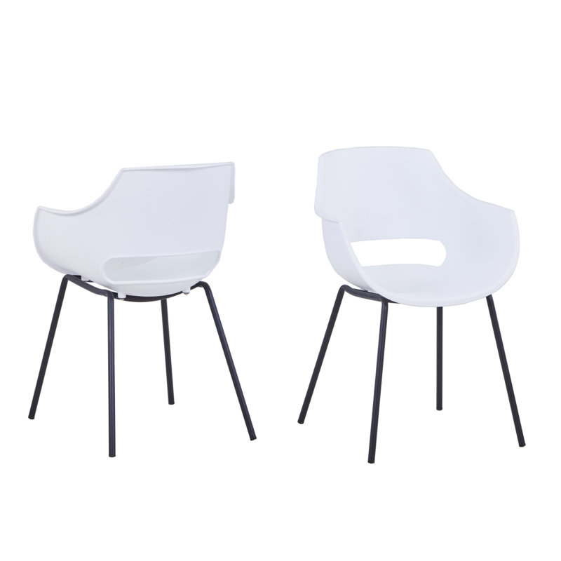 Mendota 50cm H Side Chair, White