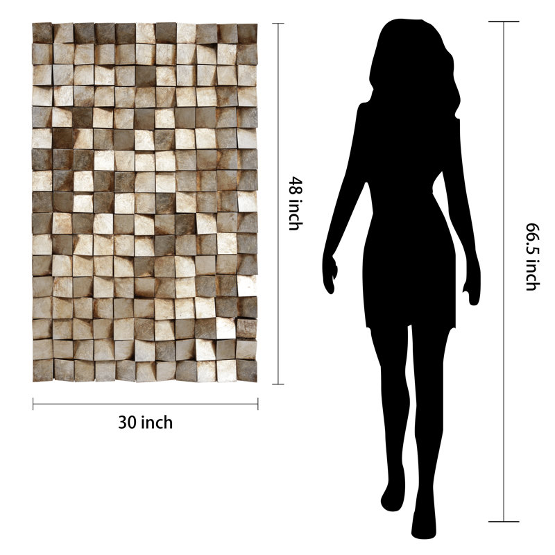 Textured 1 par Primo - Blocs sans cadre sur bois