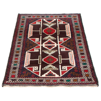 Dequita Wool Oriental Indoor Rug