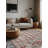 Machine Washable Gray Area Rug-700427078