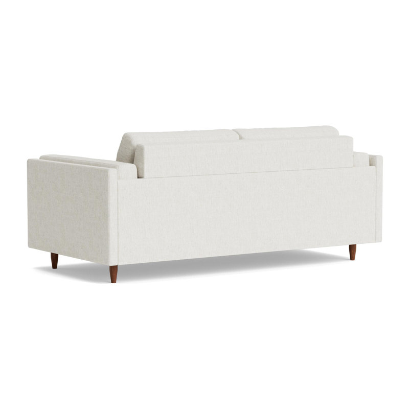Skinny Fat Sofa Bed, Performance Weave - Snow