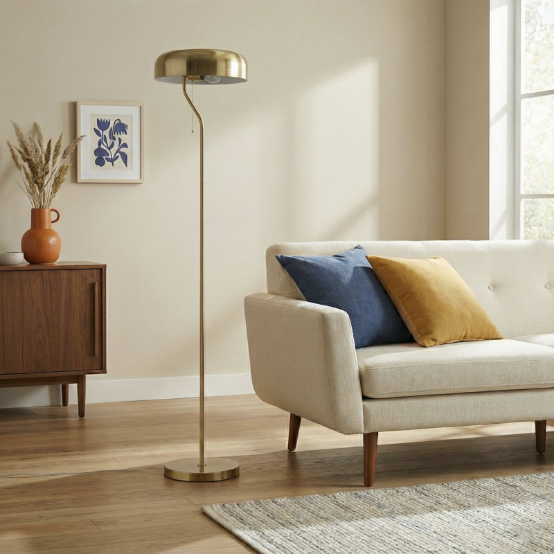 Brilie 55.11'' Traditional Floor Lamp