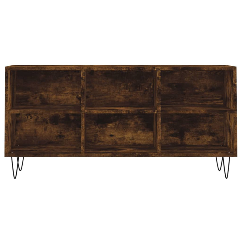 Cuscute TV Stand for TVs up to 43", Smoked Oak