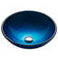 Irruption Glass Circular Vessel Bathroom Sink-10357180