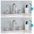 Bathroom faucet with 360 degree turn spout-110825923