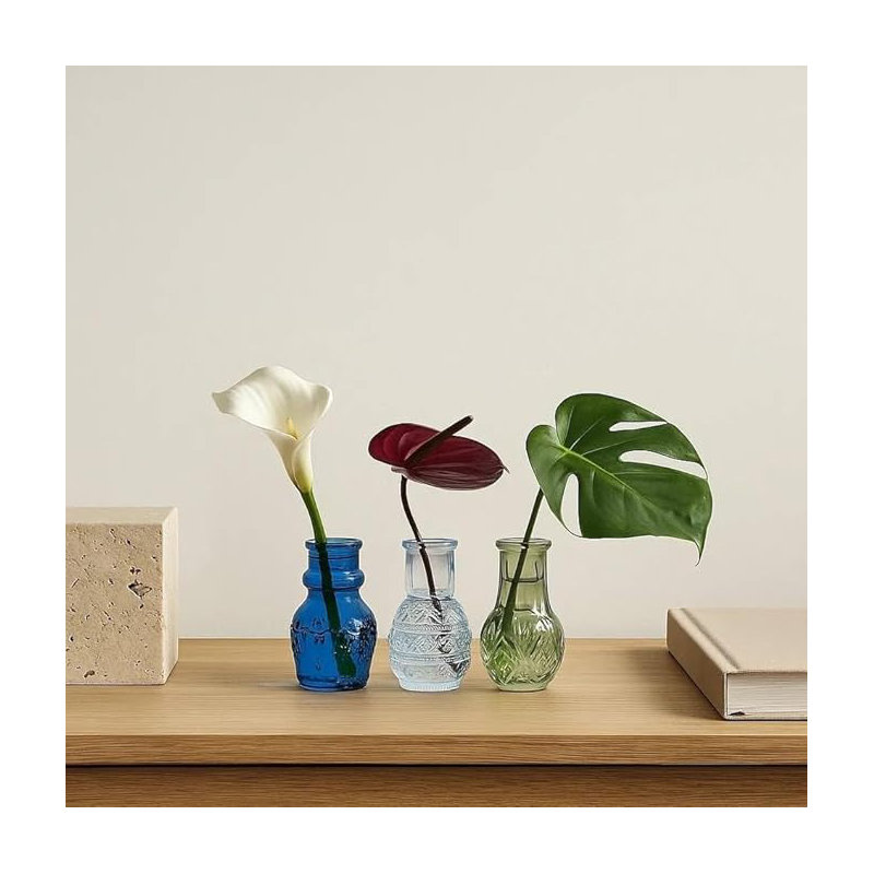 Glass Floor Vase