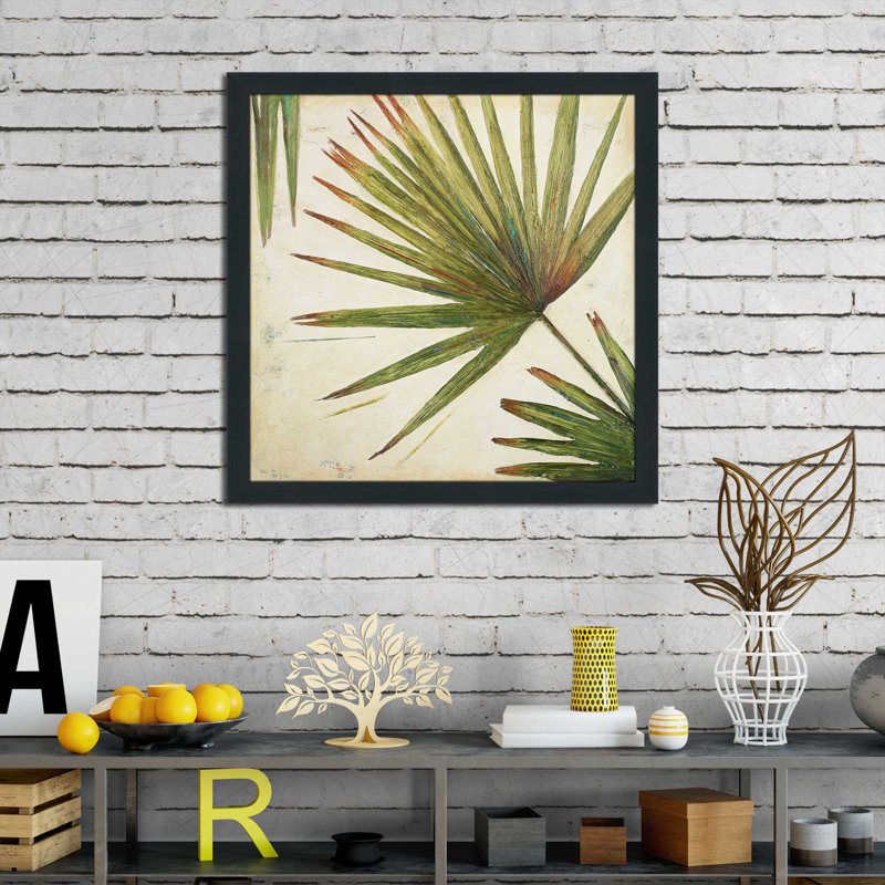 Organic II par Patricia Pinto - Peinture, H 37,5 po x l 37,5 po x P 1 po, Cadre espresso