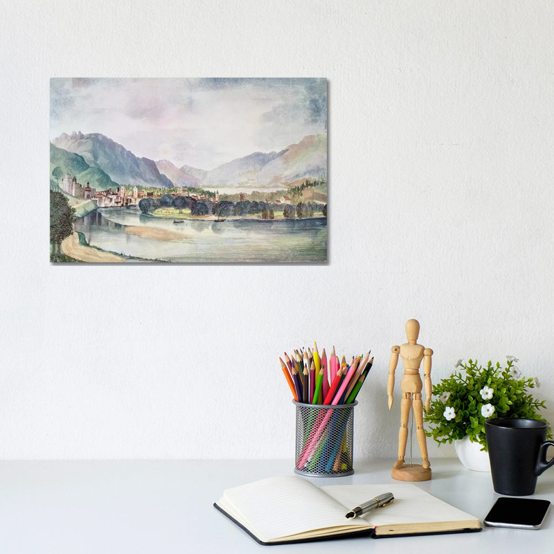 View Of Trente, 1494 by Albrecht Dürer - Gallery-Wrapped Canvas Giclée on Canvas, 20.32 cm H x 30.48 cm W, Wrapped Canvas