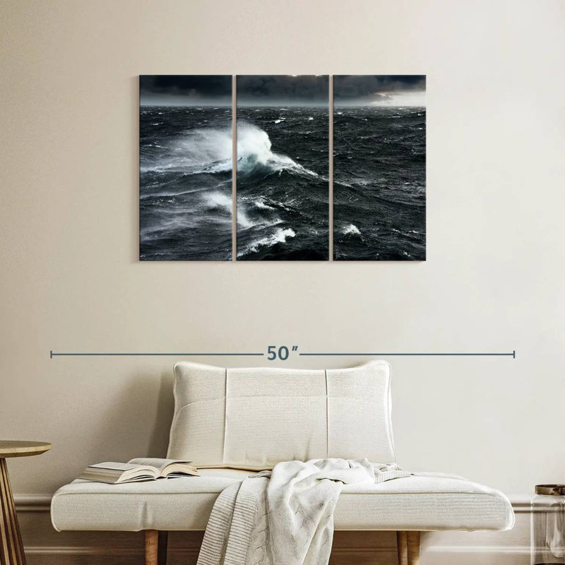 Alvord Ocean Strong Wind, 24" H x 38" W