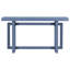 U_STYLE Table d'entrée peinte avec placage de pin 59,1 po