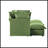 2 Seater Sofa With 2 Ottomans