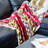 OVENTE Sherpa Throw Blanket for Couch, 50"x60" Thick and Warm Blanket for Winter, Soft Fuzzy Plush Throw Gift or Sofa Couch Cover for Christmas or Holiday Season with Reindeer Design, Red BLN4688