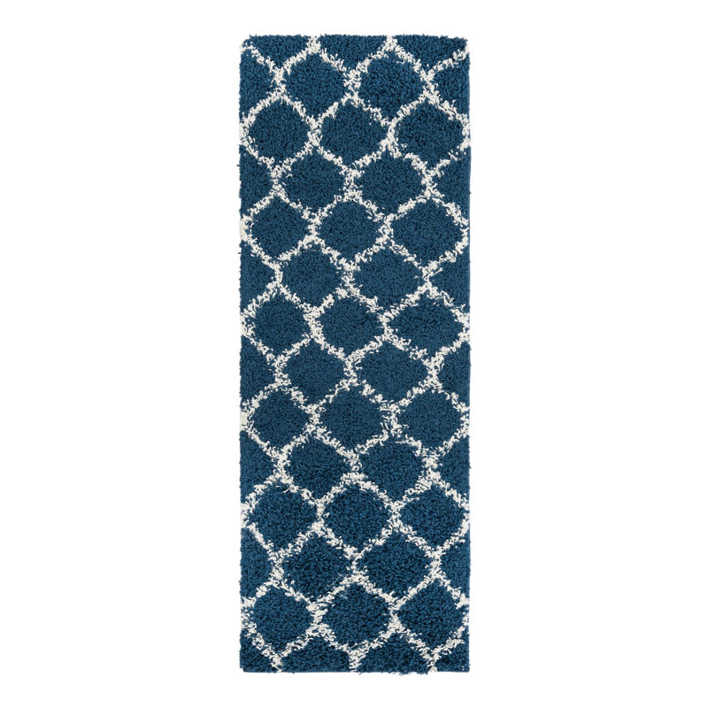 Geometric Indoor Rug, Runner 2' x 6'
