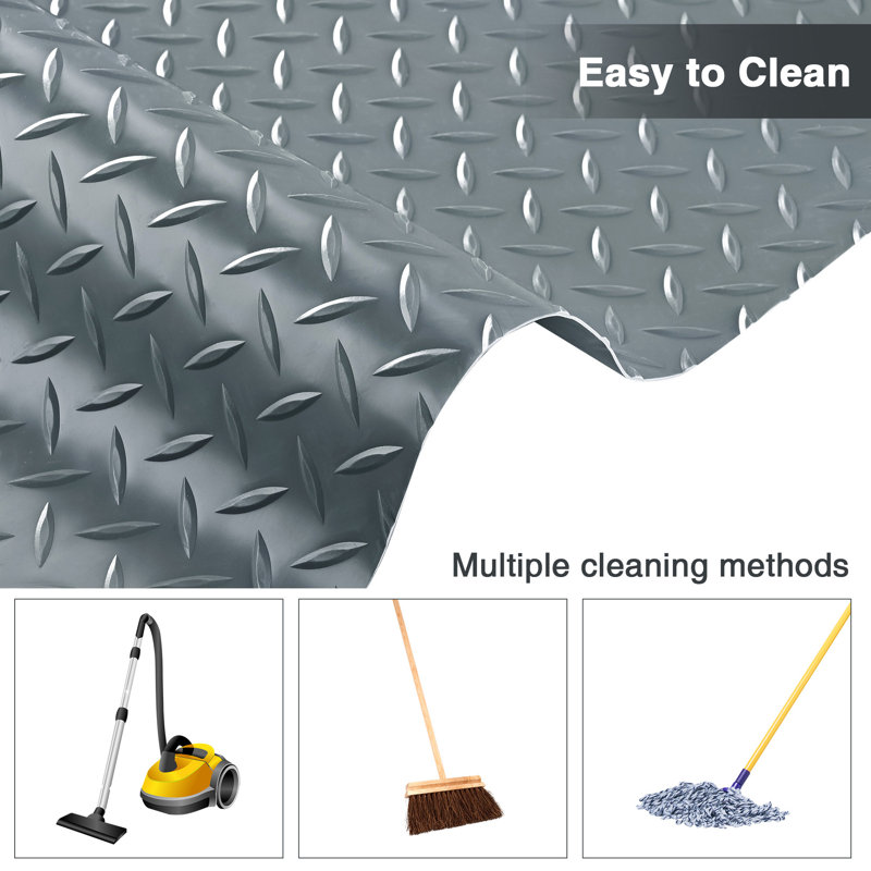 Yescom Garage Flooring in Grey, 7.5" W x 27" L