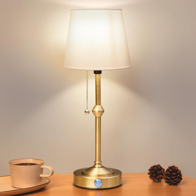 Rechargeable Cordless Table Lamp With 5200Mah Battery, 3-Level Touch Dimming, Portable LED Desk Light For Home Decor, Gift Ideas For Women And Housewarming