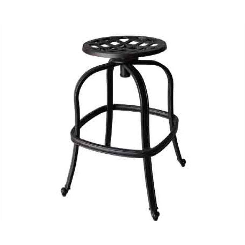 Allene Powder Coated Aluminum Outdoor Stool