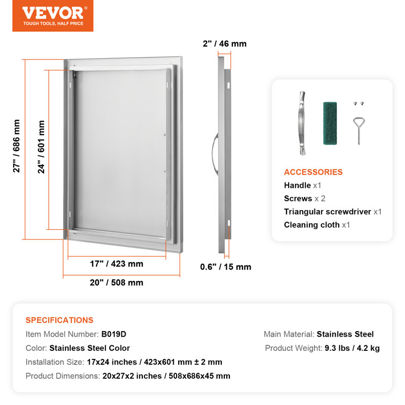 VEVOR l 20 x P 1