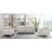 Naomi 58" Velvet Square Arm Loveseat-898004436
