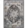 Tapis noir/gris zone heather Yannick