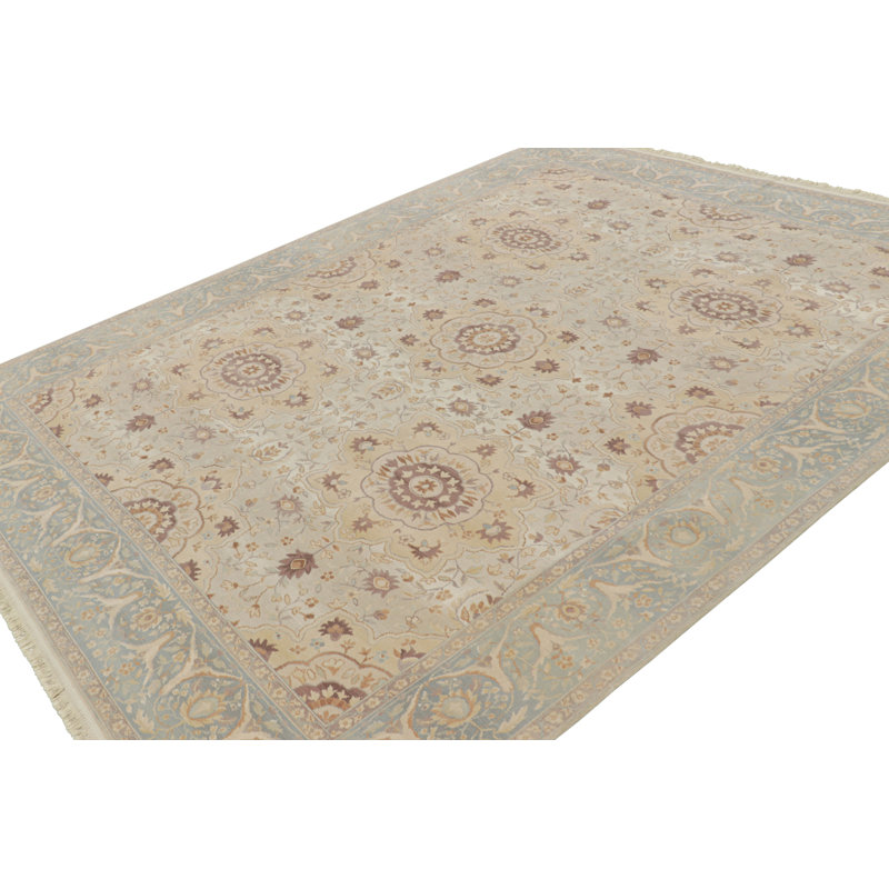 Rug & Kilim’S Sultanabad Rug In Beige-Brown With Floral Patterns
