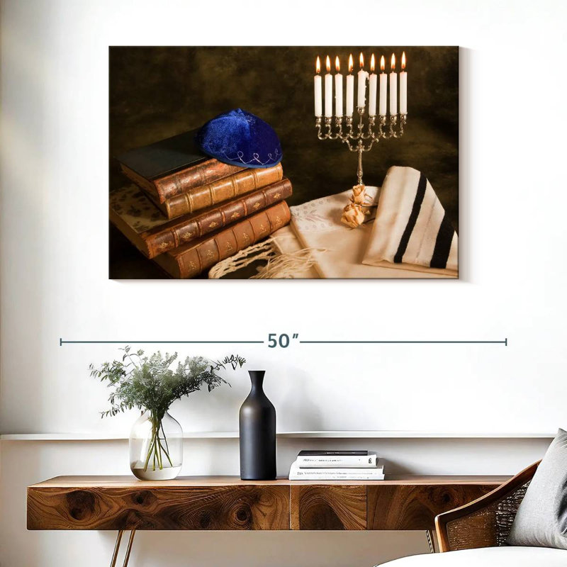 Adella Jewish Items, 26" H x 39" W