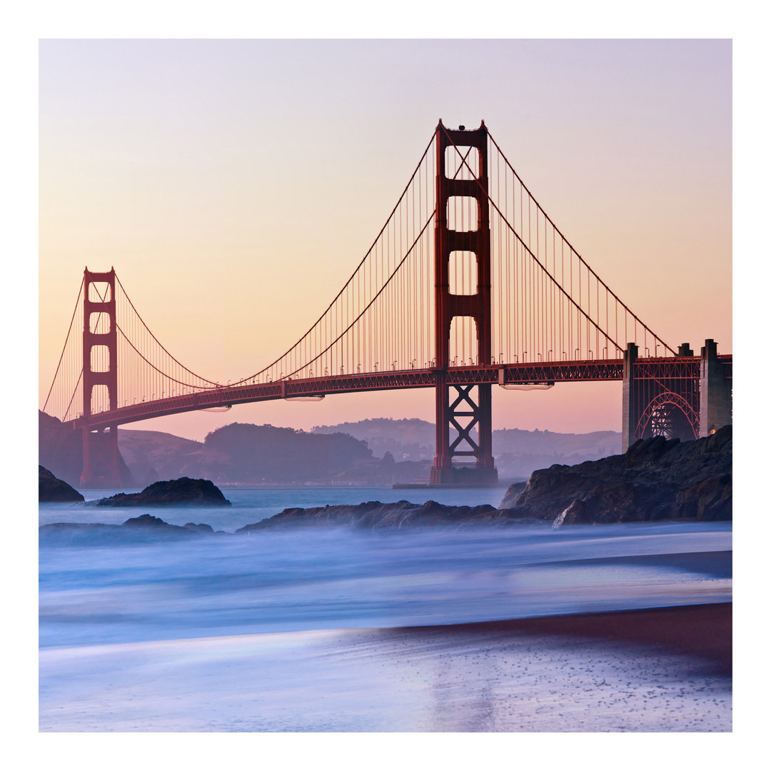 San Francisco Romance 2.4m x 2.4m Textured Matte Peel & Stick Wall Mural